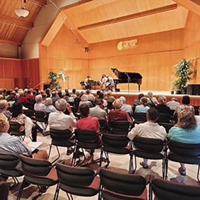 FREE Open Rehearsal: GYÖRGY LIGETI Trio for Violin, Horn & Piano show poster