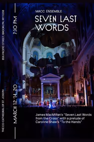 Seven Last Words show poster