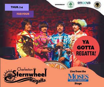 The Fab Four: The Ultimate Tribute LIVE at The Charleston Sternwheel Regatta show poster