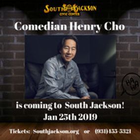 Henry Cho show poster