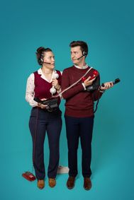 Fully Committed show poster