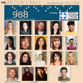 988: A Cabaret for Suicide Awareness show poster