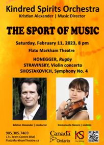 THE SPORT OF MUSIC show poster