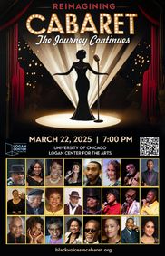 Reimagining Cabaret: The Journey Continues, Presented by Black Voices in Cabaret show poster
