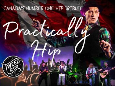 PRACTICALLY HIP @ THE BVP show poster