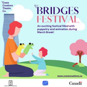 Bridges Puppetry Festival show poster