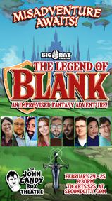 The Legend Of Blank show poster