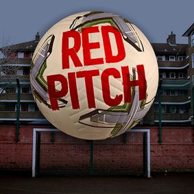 Red Pitch show poster
