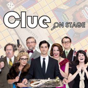 Clue: On Stage show poster