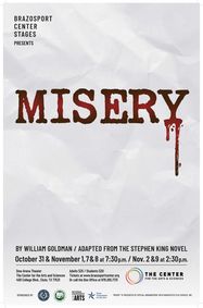 Misery show poster