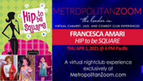 HIP to be Square: Guilty Pleasure Songs on MetropolitanZoom show poster