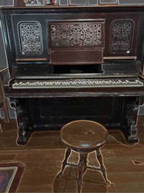 August Wilson's The Piano Lesson show poster