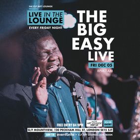 The Big Easy Live In The Lounge - A Funk and Soul Special show poster