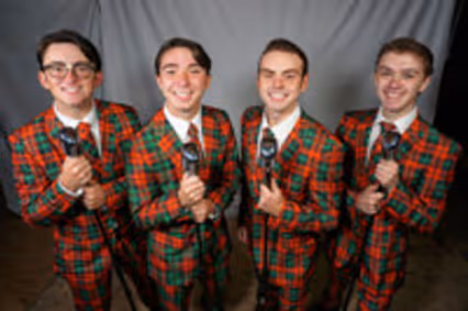 Plaid Tidings show poster