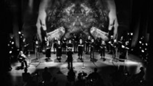 Her (Here) show poster