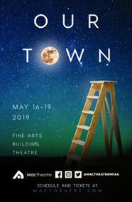 Our Town show poster