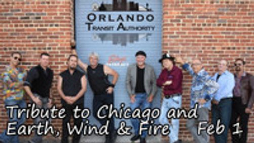 Orlando Transit Authority presents Chicago and Earth, Wind & Fire show poster