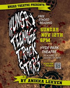 Hungry Teenage Track Stars show poster