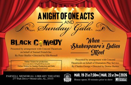 A Night Of One Acts and Sunday Gala show poster