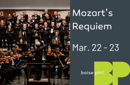 Mozart's Requiem show poster