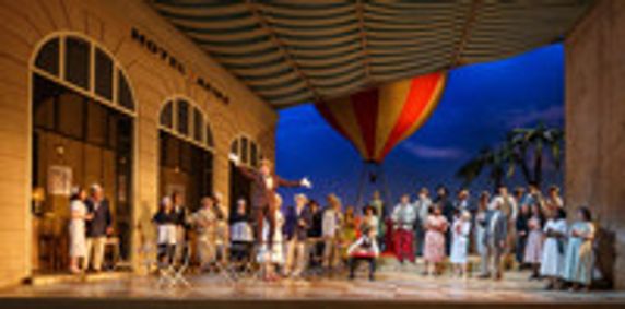 Lyric Opera's The Elixir of Love show poster