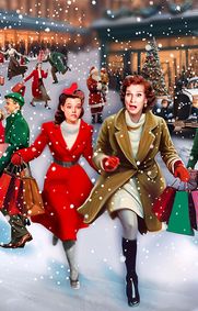 The Christmas Rush show poster