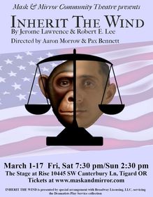 Inherit the Wind show poster