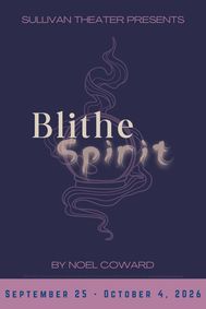 Blithe Spirit show poster