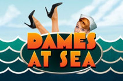 DAMES AT SEA show poster