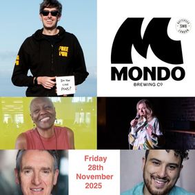 Collywobblers Comedy at Mondo Brewing Co Taproom Battersea : DARREN WALSH ( Tour warm up) and guests show poster