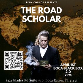The Road Scholar show poster