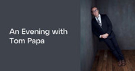 An Evening with Tom Papa show poster
