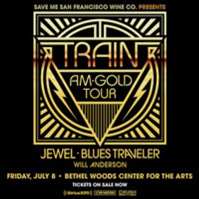 Train with special guests Jewel, Blues Traveler & Will Anderson show poster