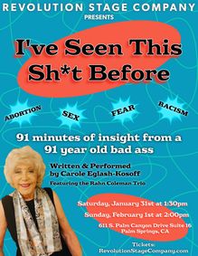 I’VE SEEN THIS SHIT BEFORE show poster