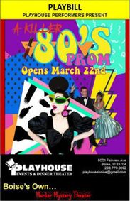 80s Killer Prom show poster