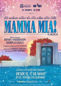 Mamma Mia! show poster