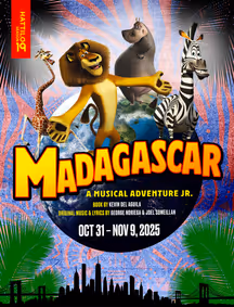 Hattiloo Presents: Madagascar - A Musical Adventure Jr. show poster
