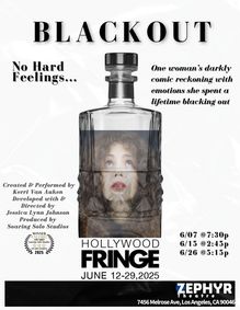 Blackout - No Hard Feelings show poster
