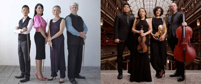 Borromeo String Quartet & Verona Quartet show poster