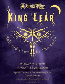 King Lear show poster
