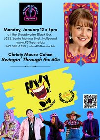 P3’s Cozy Cabaret – Featuring Christy Mauro-Cohen and the Cast of Funny Bonz show poster