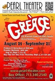 Grease show poster