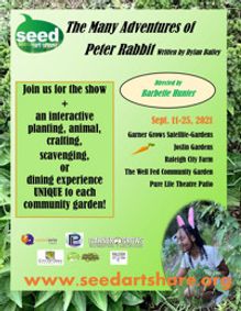 Peter Rabbit show poster