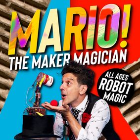 Mario the Maker Magician show poster