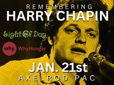 Remembering Harry Chapin show poster