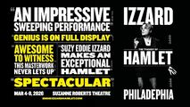Eddie Izzard in the tragedy of HAMLET in Philadelphia
