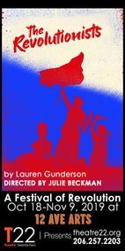 The Revolutionists show poster