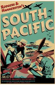South Pacific show poster