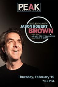 An Evening with Jason Robert Brown show poster