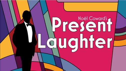Present Laughter show poster